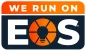 We Run On EOS Logo